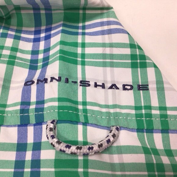 Columbia PFG Shirt Men’s 3X Big Blue Fishing Omni Shade Vented Super Bahama - Picture 7 of 11